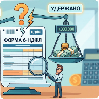 Что делать, если в 6-НДФЛ обнаружена ошибка «Сумма налогов не совпадает»