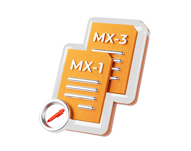 Печатные формы МХ-1 и МХ-3