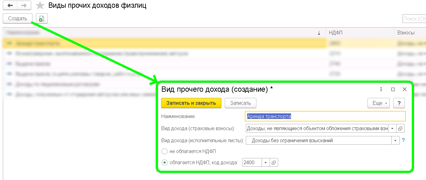 Аренда автомобиля и прочие доходы физических лиц, не связанные с оплатой труда