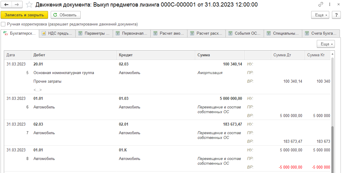 Учет лизинга у лизингополучателя по ФСБУ 25 БП 3.0