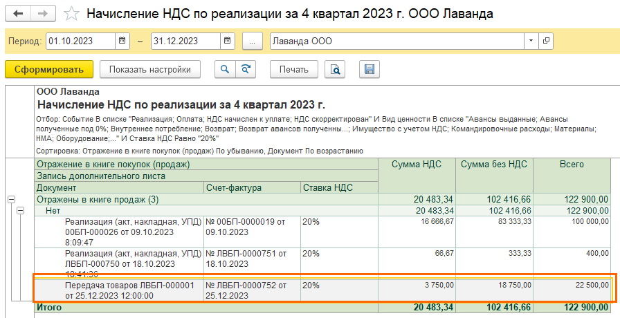 Подарки сотрудникам в БП 3.0